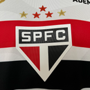 Camisa I São Paulo | 25/26 Modelo Jogador New Balance - Branca (Patrocínios)