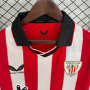 Camisa I Athletic Bilbao | 25/26 Torcedor Castore - Vermelha e Branca