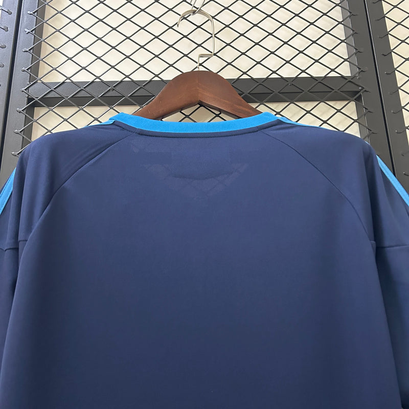 Camisa II Schalke 04 Retrô | 10/11 Adidas - Azul