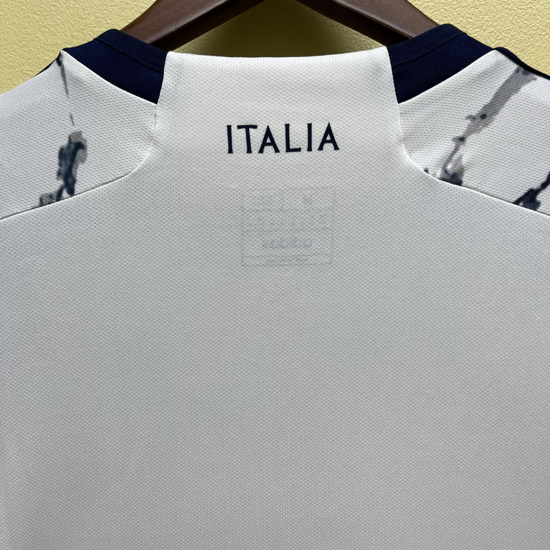 Camisa II Itália | 23/24 Torcedor Adidas - Branca - Manga Longa