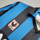 Camisa I Inter de Milão Retrô | 88/90 Uhlsport - Azul e Preta