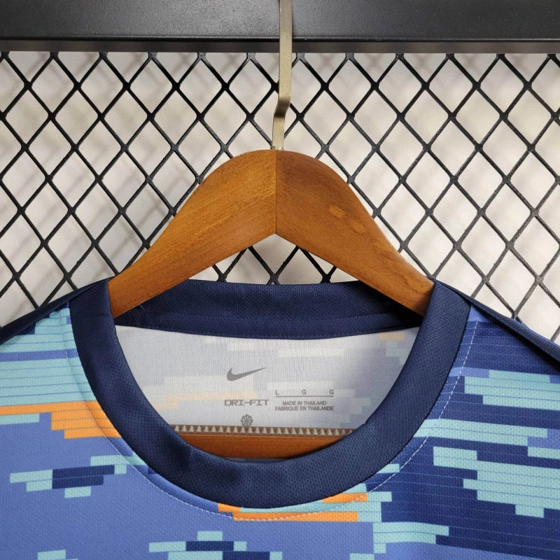 Camisa de Treino Holanda | 2024 Torcedor Nike - Azul