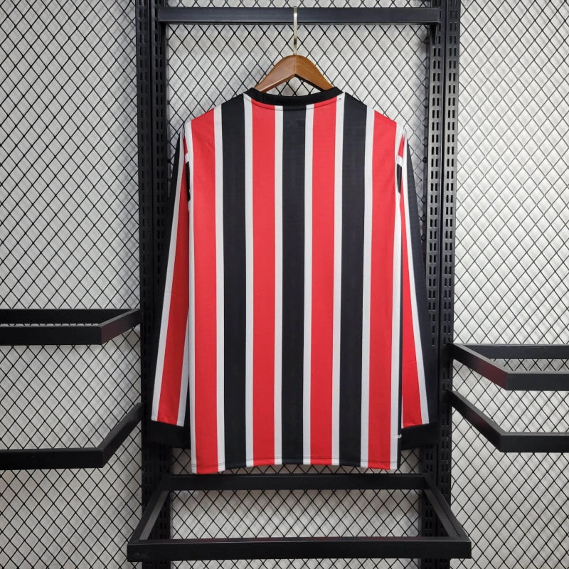 Camisa II São Paulo | 24/25 Torcedor New Balance - Tricolor (Manga longa)