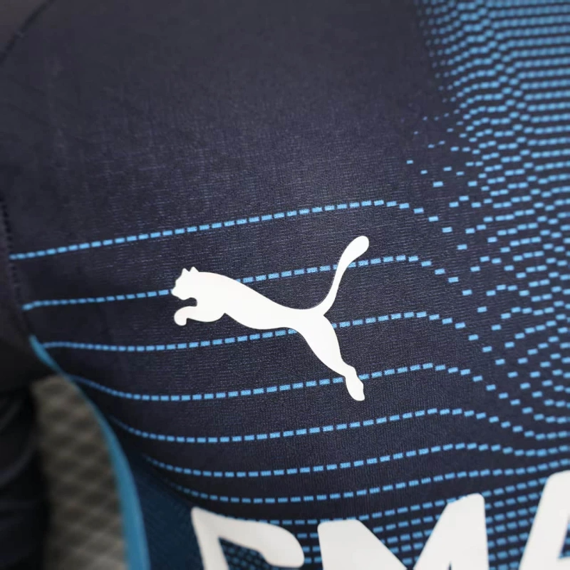 Camisa II Olympique de Marseille | 25/26 Modelo Jogador Puma - Azul