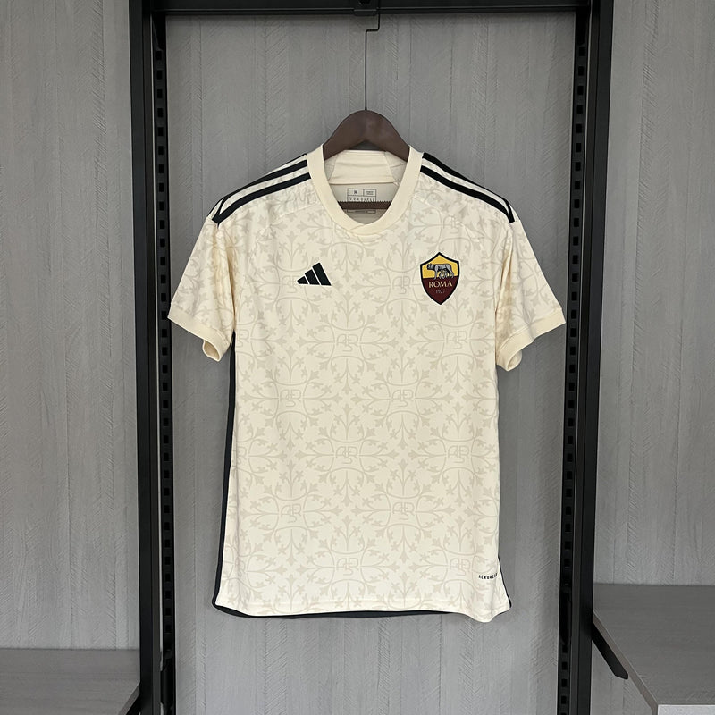 Camisa II Roma | 23/24 Torcedor Adidas - Bege (sem patrocínio)