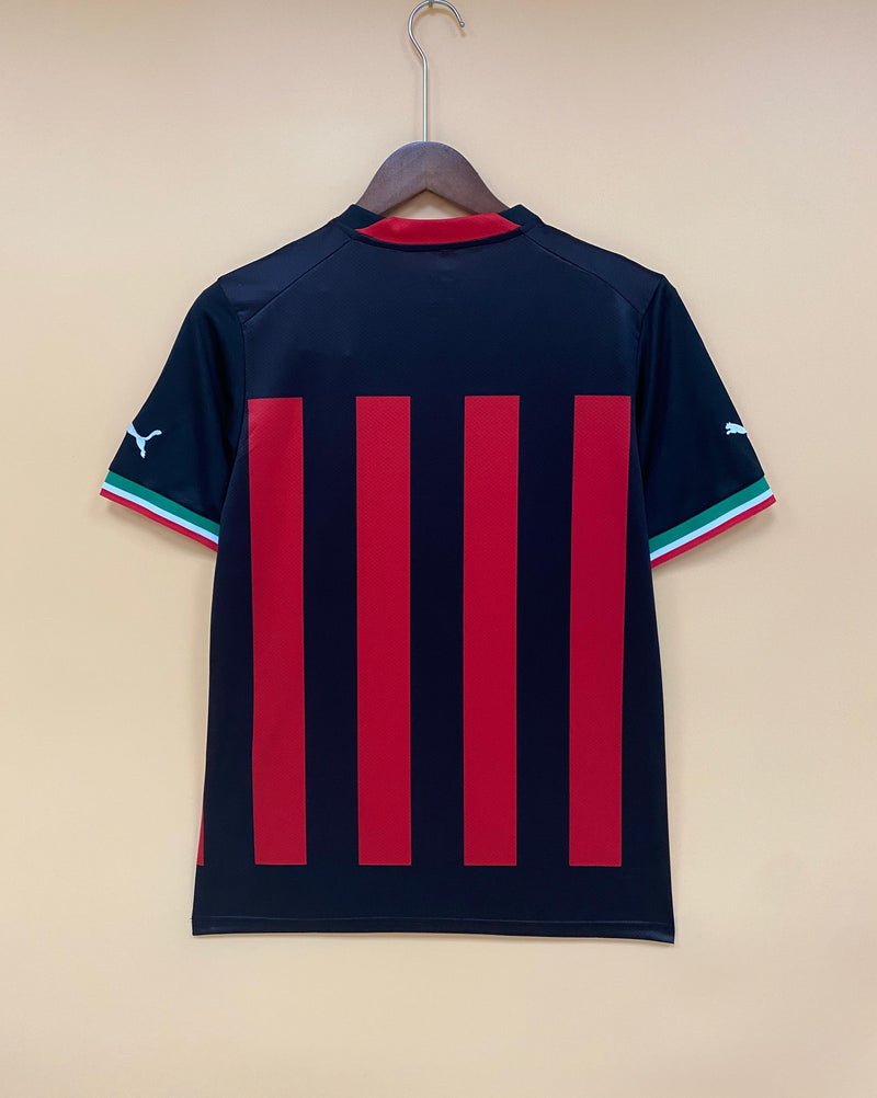Camisa I Milan | 22/23 Torcedor Puma - Preta e Vermelha