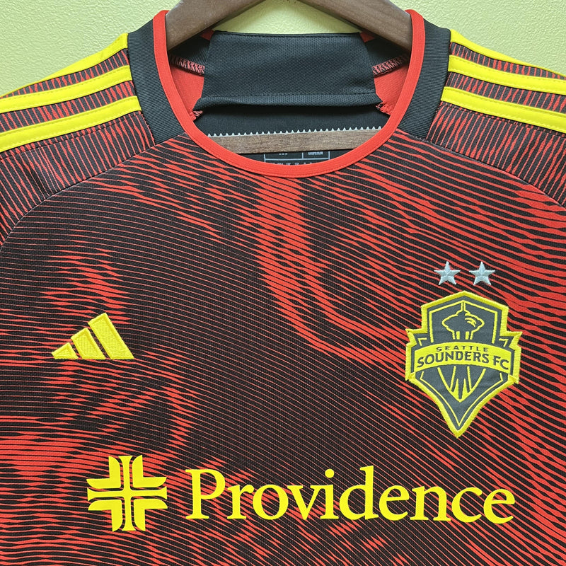Camisa II Seattle Sounders | 23/24 Torcedor Adidas - Vermelha