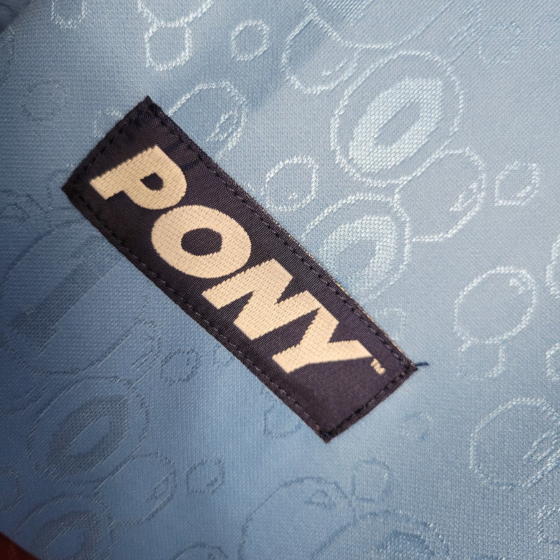 Camisa II West Ham Retrô | 95/97 Pony - Azul e Vermelha