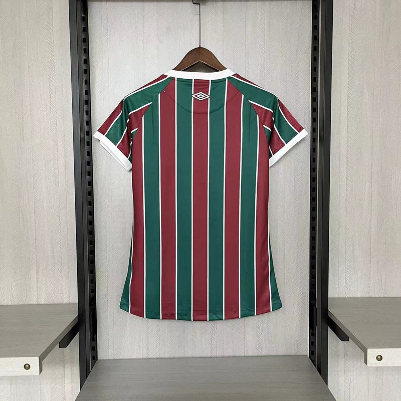 Camisa I Fluminense | 23/24 Torcedor Umbro - Feminina - Tricolor