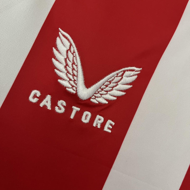 Camisa I Athletic Bilbao | 23/24 Torcedor Castore - Vermelha e Branca