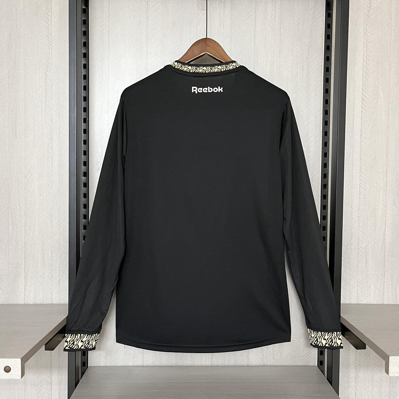 Camisa II Botafogo | 24/25 Torcedor Reebok - Preta - Manga Longa