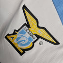 Camisa Aniversário Lazio Retrô | 99/00 Puma - Branca e Azul