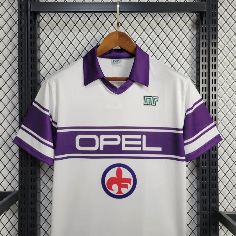 Camisa II Fiorentina Retrô | 84/85 Ennerre - Branca e Roxa