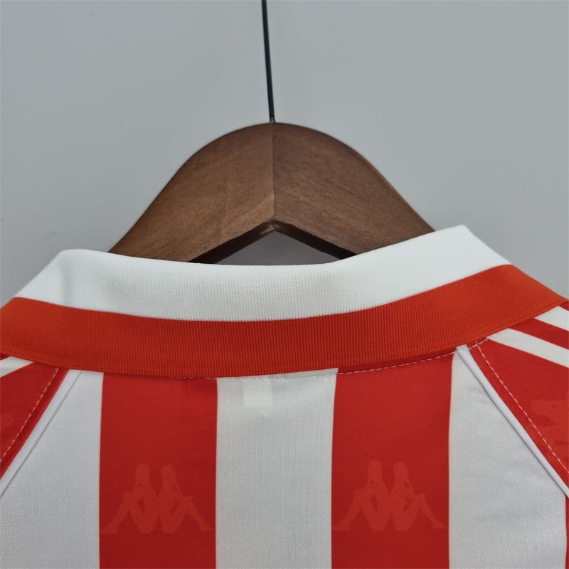 Camisa I Athletic Bilbao Retrô | 95/97 Kappa - Vermelha e Branca