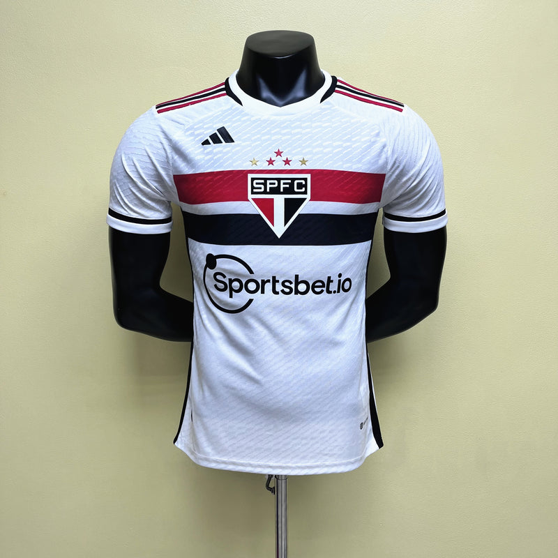 Camisa I São Paulo | 23/24 Modelo Jogador Adidas - Branca
