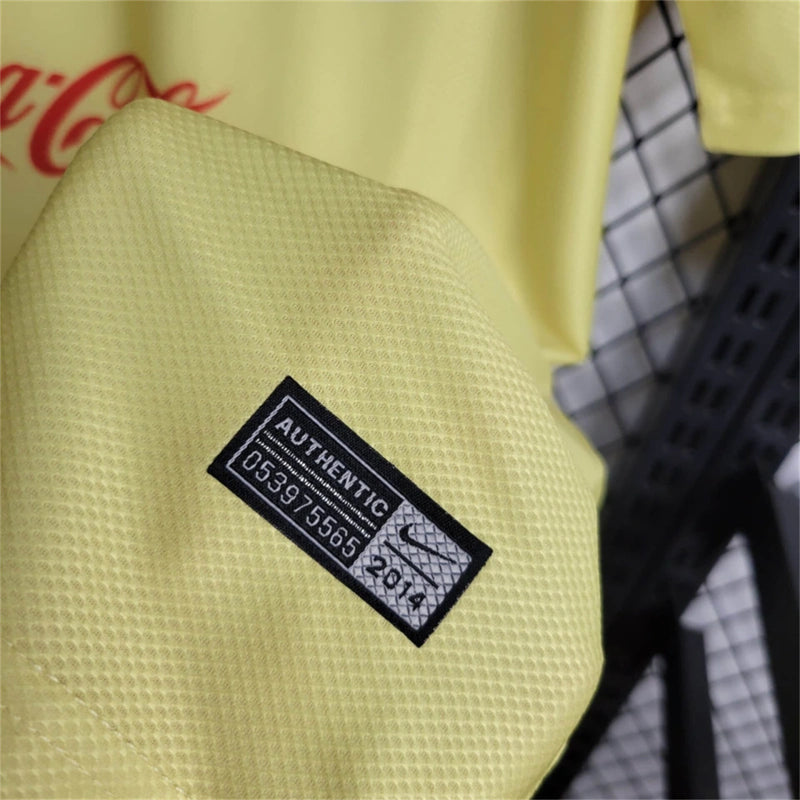 Camisa I América do México | 14/15 Torcedor Nike - Amarela