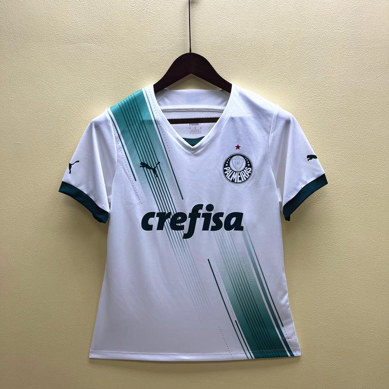 Camisa II Palmeiras | 23/24 Torcedor Puma - Feminina - Branca