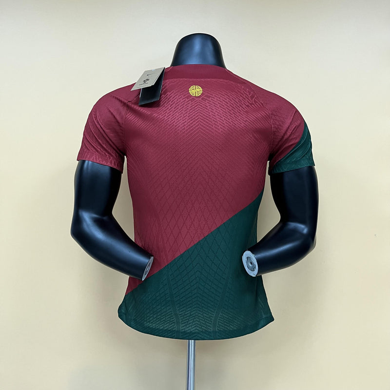 Camisa I Portugal | 2022 Modelo Jogador Nike - Vermelha e Verde