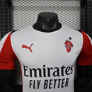 Camisa II Milan | 25/26 Jogador Puma - Branca e Vermelha