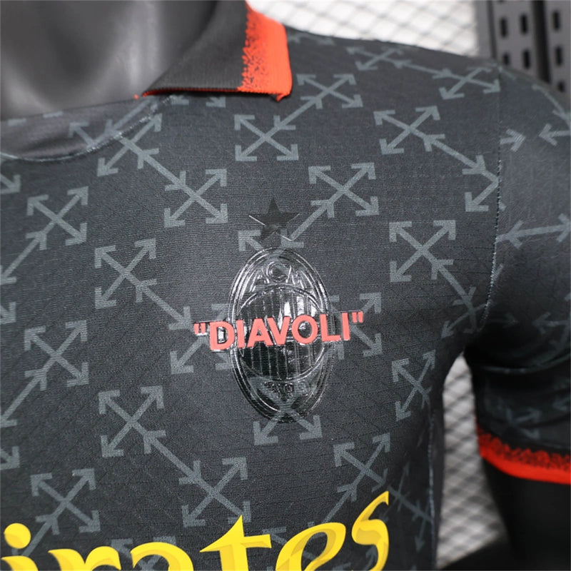 Camisa IV Milan | 24/25 Jogador Puma - Preta e Verde