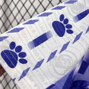 Camisa III Real Madrid Retrô | 96/97 Kelme - Branca e Roxa