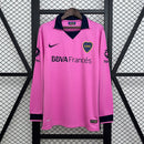 Camisa II Boca Juniors Retrô | 13/14 - Rosa - Manga Longa