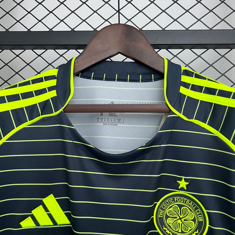 Camisa II Celtic | 25/26 Torcedor Adidas - Preta e Verde