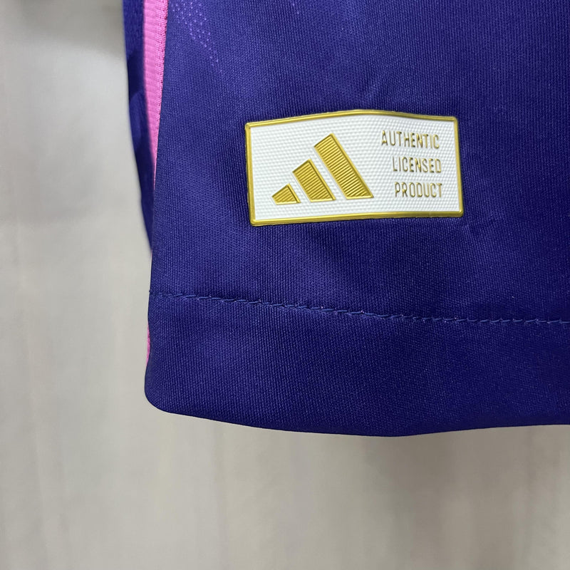 Camisa II Alemanha | 24/25  Modelo Jogador Adidas - Rosa e Roxo