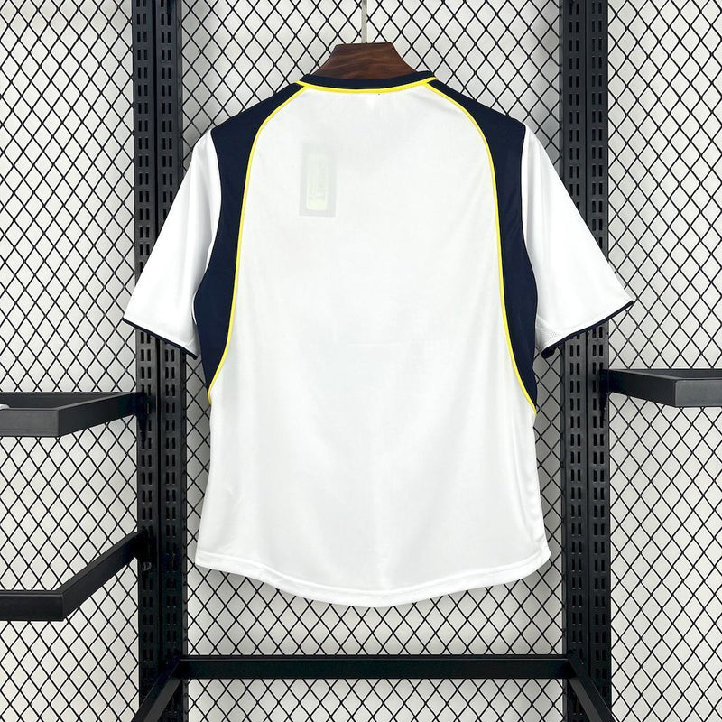 Camisa II Liverpool Retrô | 01/02 Reebok - Branca e Preta