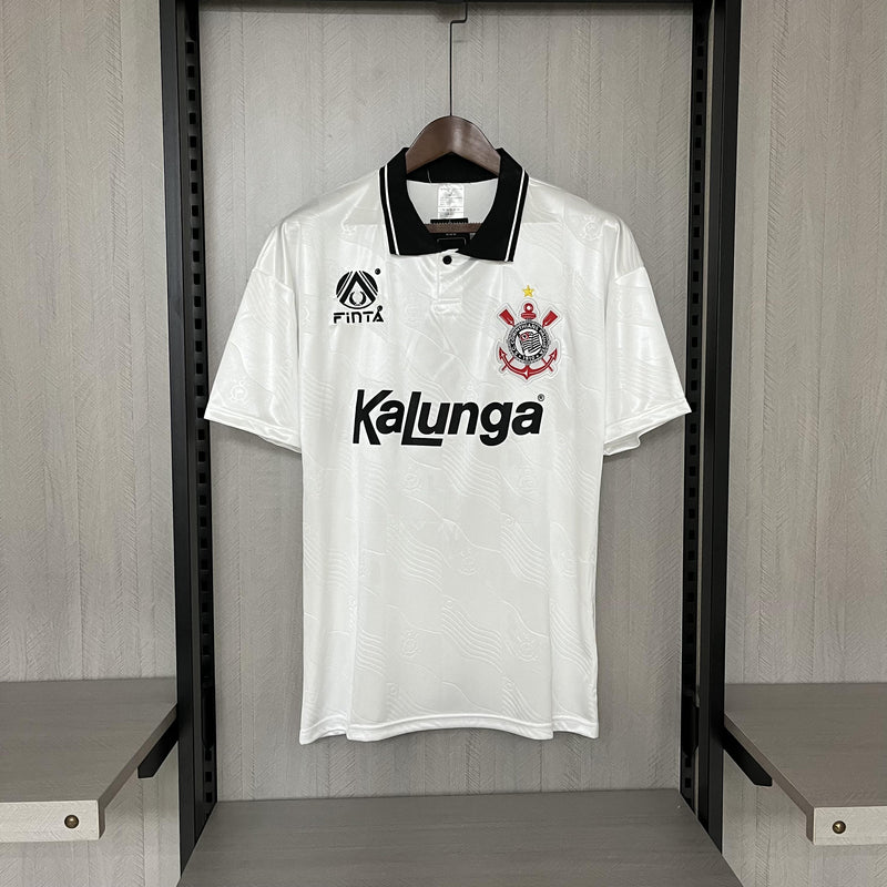 Camisa I Corinthians Retrô | 1994 Finta - Branca