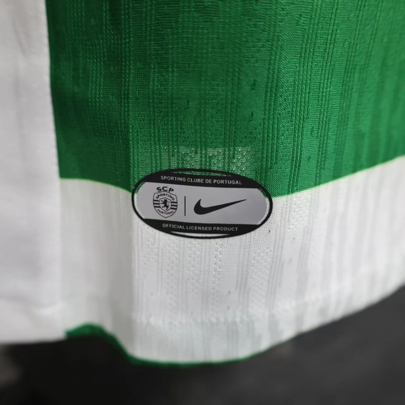 Camisa I Sporting | 25/26 Modelo Jogador Nike - Verde e Branca
