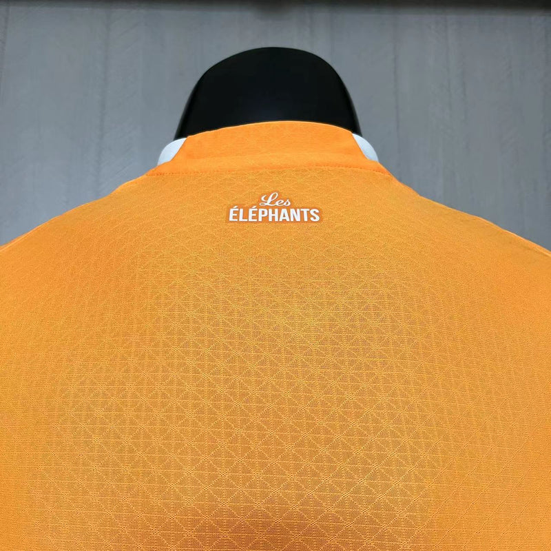 Camisa I Costa do Marfim | 23/24 Modelo Jogador Puma - Laranja