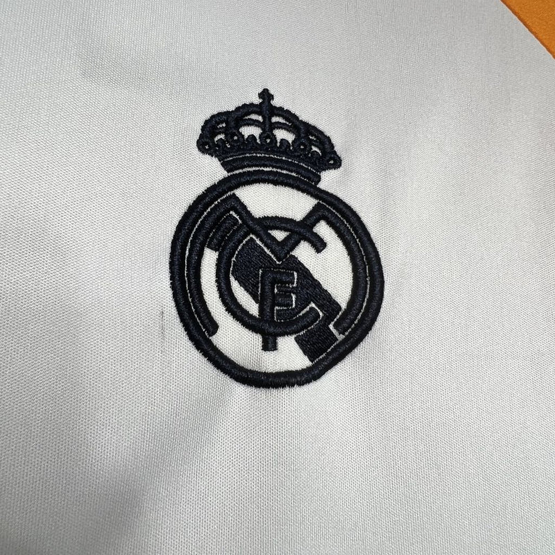 Camisa de Treino Real Madrid | 24/25 Torcedor Adidas - Azul e Laranja