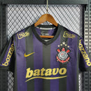 Camisa III Corinthians Retrô | 09/10 Nike - Preta e Roxa