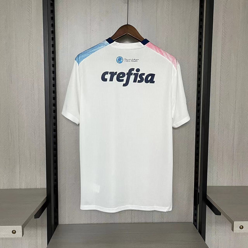 Camisa Edição Especial Palmeiras | 23/24 Torcedor Puma - Branca Azul e Rosa