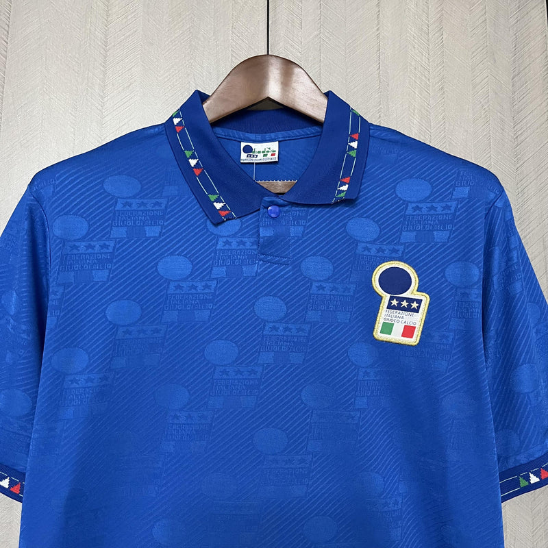 Camisa I Itália Retrô | 1994 Torcedor Diadora - Azul