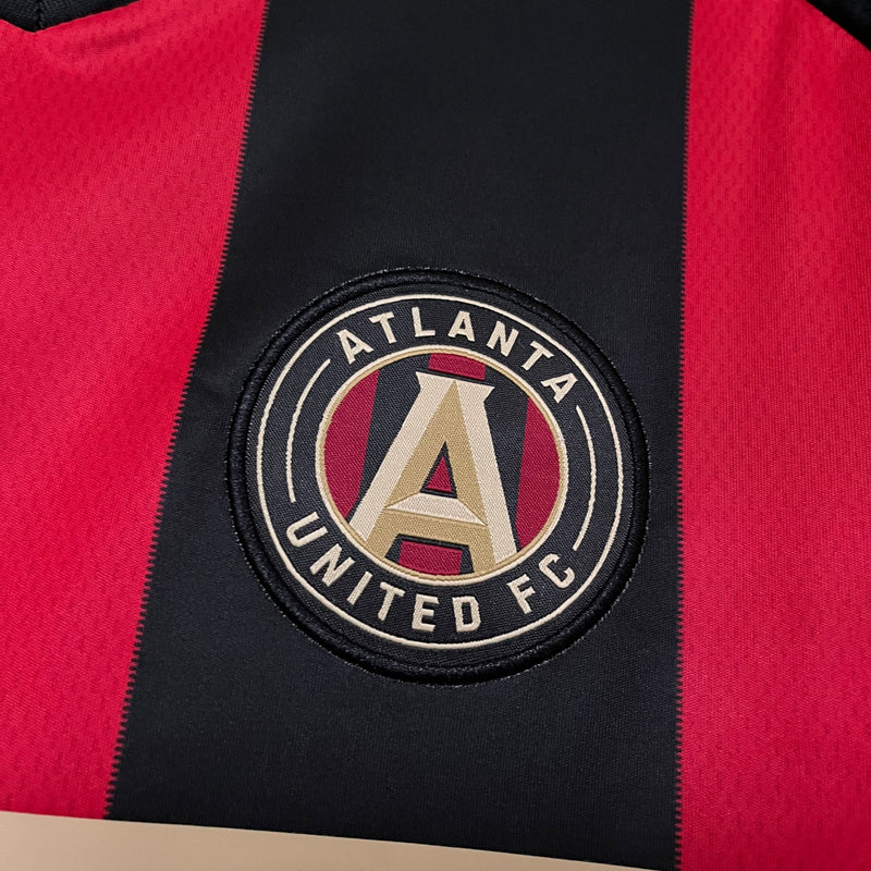 Camisa I Atlanta United | 25/26 Torcedor Adidas - Vermelha e Preta