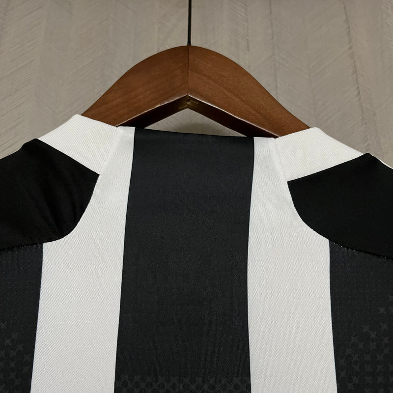 Camisa I Clube Atlético Mineiro | 24/25 Torcedor Adidas - Preta e branca
