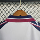 Camisa II Manchester City Retrô | 97/98 Kappa - Branca Azul e Vermelha