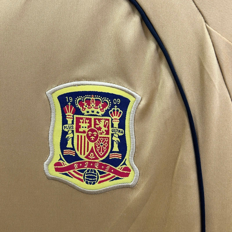 Camisa II Espanha Retrô | 2008 Adidas - Dourada