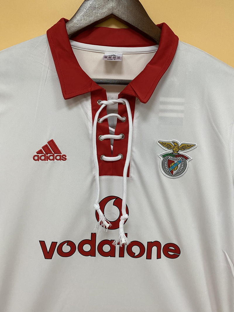 Camisa II Benfica Retrô | 04/05 Torcedor Adidas - Branca