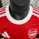 Camisa I Arsenal | 25/26 Modelo Jogador Adidas - Vermelha e Branca