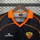 Camisa III Roma Retrô | 99/00 Diadora - Preta e Laranja