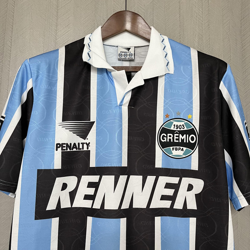Camisa I Grêmio Retrô | 95/96 Penalty - Tricolor