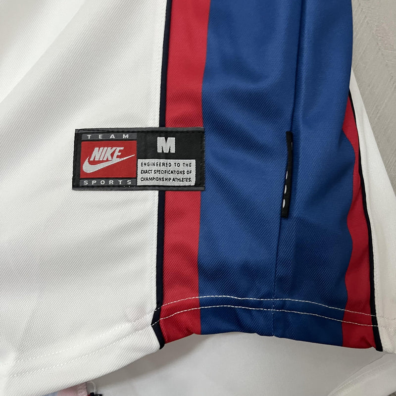 Camisa II Barcelona Retrô | 98/99 Torcedor Nike - Branca