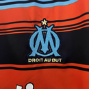 Camisa III Olympique de Marseille Retrô | 11/12 Adidas - Laranja e Azul