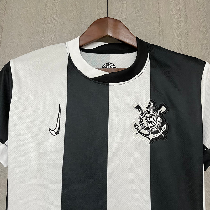 Camisa III Corinthians | 24/25 Torcedor Nike - Preta e Branca - Feminina