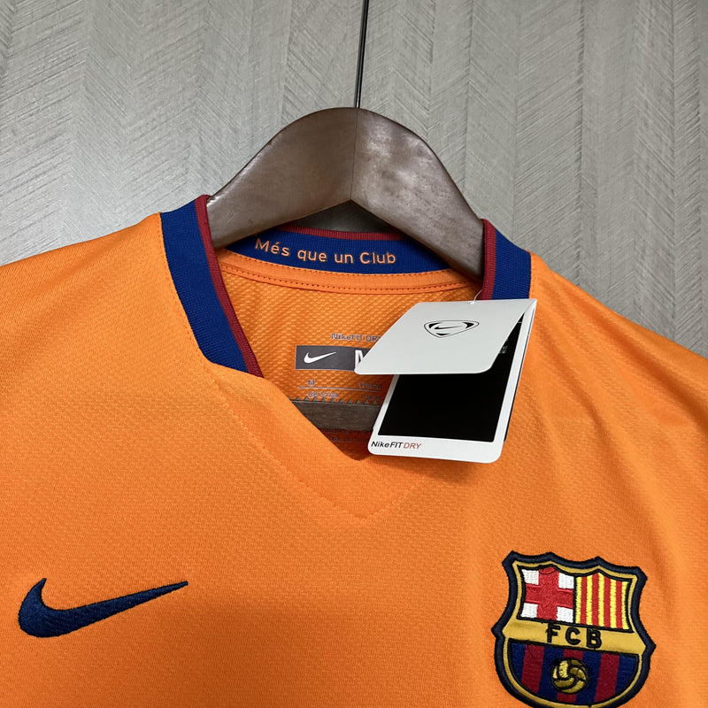 Camisa II Barcelona Retrô | 06/07 Torcedor Nike - Laranja
