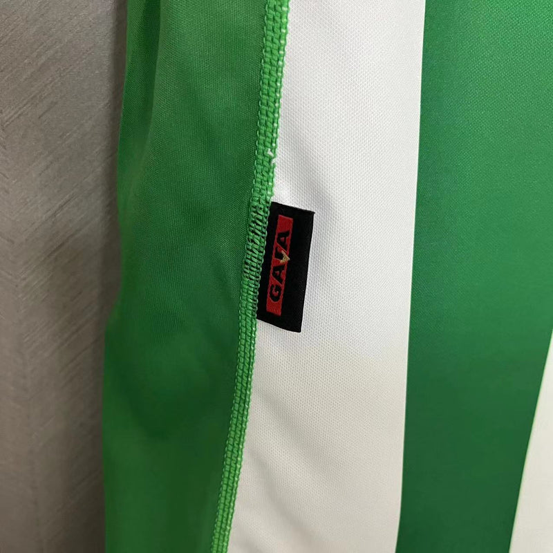 Camisa I Betis Retrô | 01/02 Torcedor Kappa - Verde e Branca