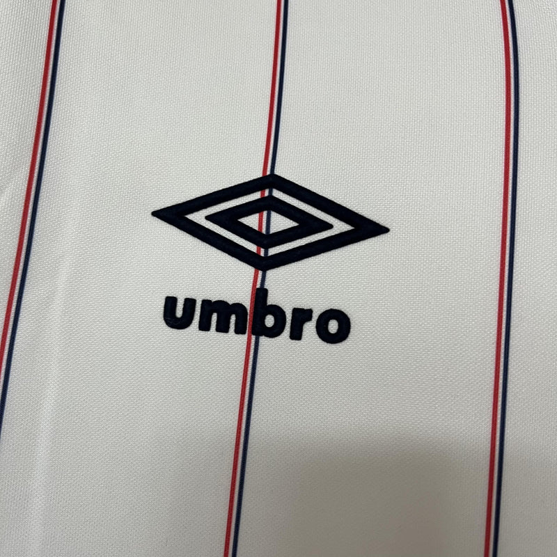 Camisa II Rangers Retrô | 82/83 Torcedor Umbro - Branca e Azul